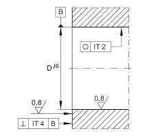 INA ǽӴеԪ ZKLFA0640-2RS, ˫,˿ܰװ,ഽʽܷ,бƽ