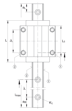 INA  KWVE55-B-KT-L, ֱѭмĴεƬĳϵл