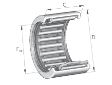 INA ʽѹ SCE1211-P, Ҫߴ ABMA 18.2 - 1982 ׼,ഽʽܷ,Ӣ