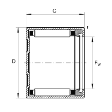 INA ʽѹȦ BCH79-P, ˫ഽܷ,ϵ, ABMA 18.2 - 1982,Ӣ