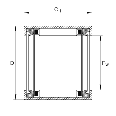 INA ʽѹ SCE67-PP,  ABMA 18.2 - 1982 ׼,˫ഽʽܷ,Ӣ