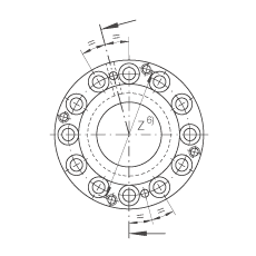 INA /Բ ZARF2590-L-TV, ˫,˿ܰװ,̶Ȧ