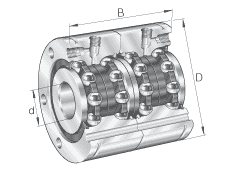 INA ǽӴ ZKLF..-2RS-2AP, ,˫,˿װ,ഽʽܷ