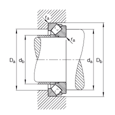 FAG Ĺ 293/800-E1-MB,  DIN 728/ISO 104 ׼Ҫߴ,,ɷ