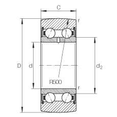 INA  LR50/6NPPU, ˫,ܷ