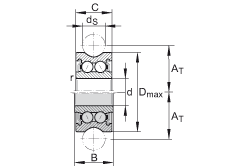 INA ⾶εĹ LFR50/5-6-2Z, λ,˫,϶ܷ