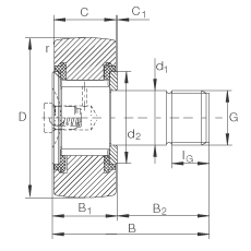 INA ˨͹ KRV19-PP, ,װ,ƽȦ