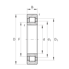 INA Բ SL192311, ̶,װ,Աֹ,ߴϵ 23