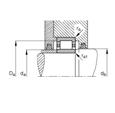 FAG Բ NU344-E-M1,  DIN 5412-1 ׼Ҫߴ, Ƕλ, ɷ, ּ