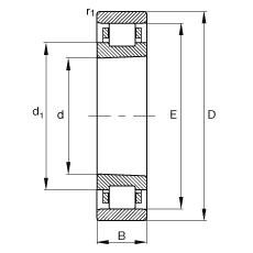 FAG Բ N1010-K-M1-SP, ,׶,׶ 1:12,ɷ,ּ,ٵľڲ϶,Ϲ