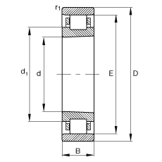 FAG Բ N1912-K-M1-SP, ,׶,׶ 1:12,ɷ,ּ,ٵľڲ϶,Ϲ