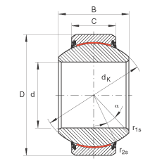 INA ؽ GE120-FW-2RS,  DIN ISO 12 240-1 ׼, ά,ഽܷ