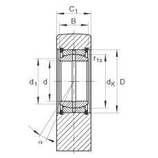 INA Һѹ˶ GF30-DO,  DIN ISO 12 240-4 ׼,,ά