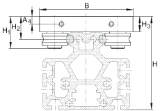 INA  LFL52-SF, ʽ,׼,϶ṩ͸ʴ