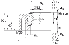 INA ĵӴ VSA250855-N, ׼ϵ 25,ϳ,ഽʽܷ