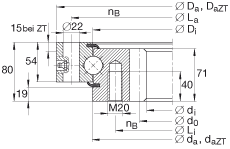 INA ĵӴ VSI250855-N, ׼ϵ 25,ϳ,ഽʽܷ