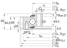 INA ĵӴ VSA200414-N, ׼ϵ 20,ϳ,ഽʽܷ