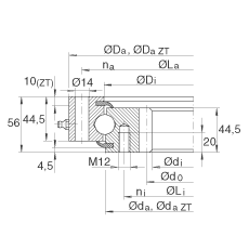 INA ĵӴ VSI201094-N, ׼ϵ 20,ϳ,ഽʽܷ