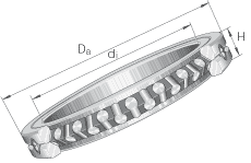 INA  SX, ߴϵ 18, DIN 616 ׼