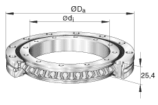 INA  XSU080398, ׼ϵ 08 ,ϳ,Ƭʽܷ