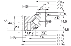 INA  XSA140544-N, ׼ϵ 14,ϳ,ഽʽܷ