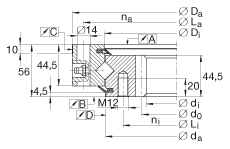 INA  XSI140644-N, ׼ϵ 14,ϳ,ഽʽܷ