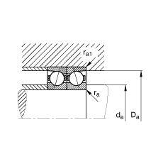 FAG  B7000-E-T-P4S, ,ɶԻԪװ,Ӵ  = 25,ƹ