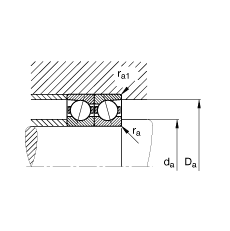 FAG  B7036-E-T-P4S, ,ɶԻԪװ,Ӵ  = 25,ƹ