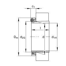 FAG  H241/900-HG,  DIN 5415 ׼Ҫߴ, ׶ 1:30