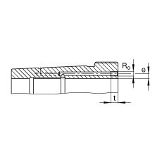 FAG ж AH240/900-H,  DIN 5416 ׼Ҫߴ, ׶ 1:30