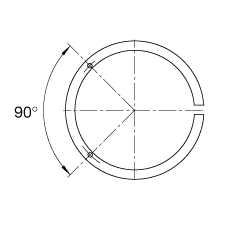 FAG ж AH3172-H,  DIN 5416 ׼Ҫߴ, ׶ 1:12