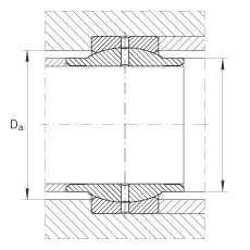 INA ؽ GE160-LO,  DIN ISO 12 240-1 ׼,ά