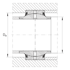 INA ؽ GE35-HO-2RS,  DIN ISO 12 240-1 ׼, ά,ഽܷ