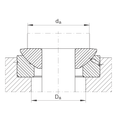 INA ؽ GE100-AX,  DIN ISO 12 240-3 ׼,ά