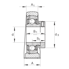 INA ֱʽԪ PASE40-N-FA125, ,ƫȦ,P ܷ,͸ʴ