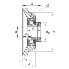 INA Ԫ PCJ35-N-FA125, ĸ˨׵ķԪ,,ƫȦ,Pܷ,͸ʴ