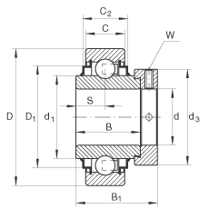 INA  E50-KRR, ԲȦ,ƫȦλ,  R ܷ