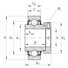 INA  E35-KLL, ԲȦ,ƫȦλ,  L ܷ