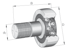 INA ˨͹ KR5201-2RS, ˫,ഽܷ