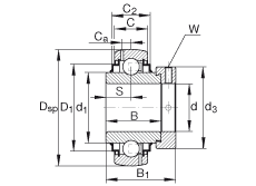 INA  G1010-KRR-B-AS2/V, Ȧ,ƫȦλ,  R ܷ,Ӣƿ