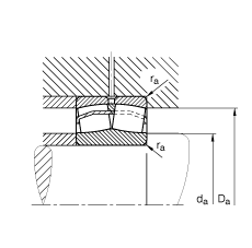 FAG Ĺ 22210-E1,  DIN 635-2 ׼Ҫߴ