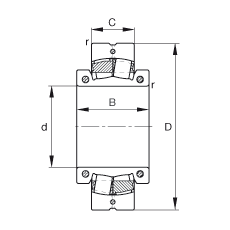 FAG Ĺ 231SM135-MA, ʷ